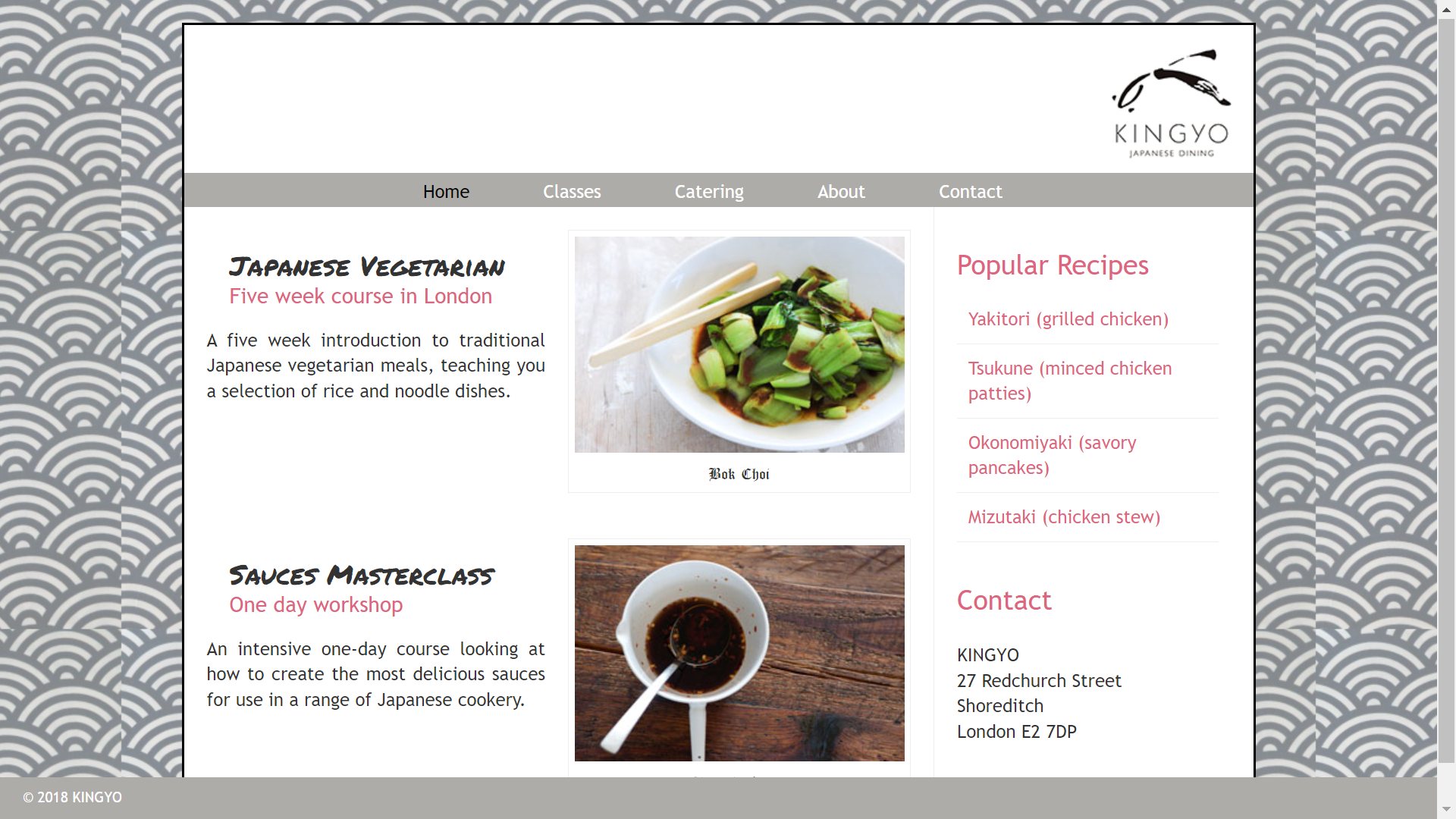 Preview de mon site pour la sequence 2 du R112